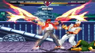 COMEDY TERRY VS SHIN AKUMA!