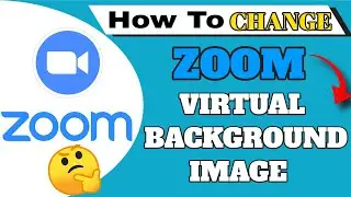 How to change zoom meeting background. #shorts