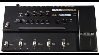 Line6 POD HD300 Sample Studio mode (Park75 with screamer)