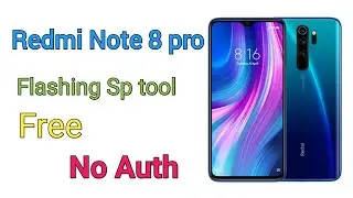 Redmi note 8 pro flashing with sp flash tool || No Auth ||Technical sam