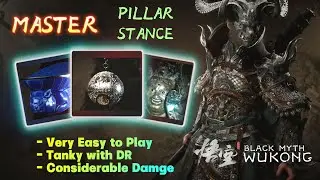 Black Myth Wukong - Master Pillar Stance, Pole Dancing Build Guide, Damage Reduction is Golden