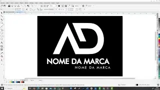 Como Fazer Um LOGO PROFISSIONAL no CorelDraw De Forma RÁPIDA E SIMPLES.