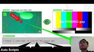 FFmpeg Tutorial - How to crop a video with FFMPEG   Cut out unwanted parts   sections