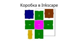 Уроки Inkscape  Коробка с крышкой и перегородками