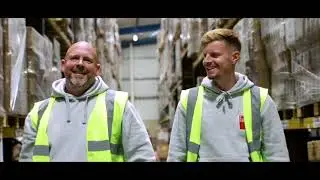 Fast warehouse lighting installation with DTS Electrical | JCC Lighting - ToughLED™ Pro