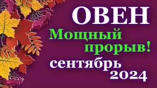 ОВЕН - ТАРО ПРОГНОЗ на СЕНТЯБРЬ 2024 - ПРОГНОЗ РАСКЛАД ТАРО - ГОРОСКОП ОНЛАЙН ГАДАНИЕ