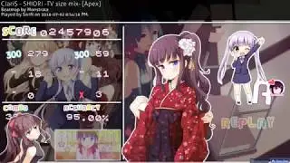 ClariS - SHIORI -TV size mix- [Apex] DT 95.00% 3x miss