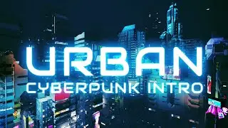 Colorful Urban Cyberpunk Intro Template