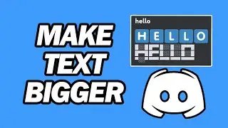 How to Make Big Text in Discord | Make Text Bigger and Bold in Discord