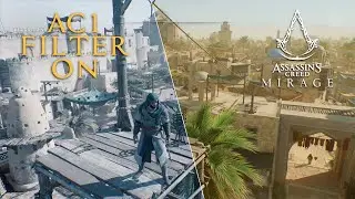 Iconic Assassin's Creed 1 filter in AC Mirage - Gameplay/kills/stealing