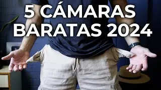 5 CÁMARAS BARATAS PARA 2024