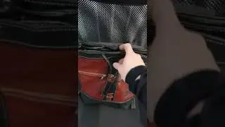 Кожаный рюкзак SofiTone RM 002 Тёмно-рыжий - Черный