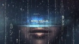 Matrix Parallax Slideshow  Free Download After Effects Template