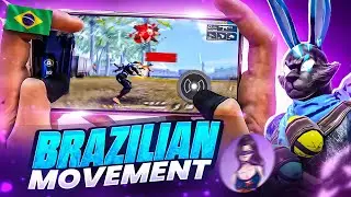 3 SECRET BRAZILIAN🇧🇷 MOVEMENT TRICK ☠️🔥 Fast Movement Tips And Tricks || Free Fire Max