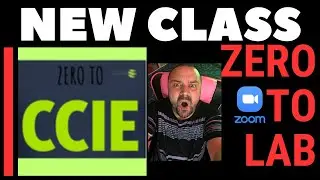 New Zero to LAB CCIE Class almost sold out (announced 24 hours ago)