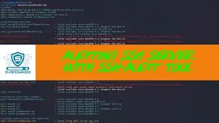 SSH-Audit - Security Auditing Tools on MacOS, Linux, and Windows 11