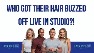 Who Got Their Hair Buzzed Off Live In Studio?!