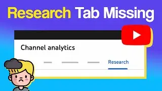 YouTube Research tab missing or blank for many, issue officially acknowledged