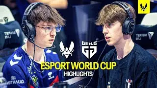 Team Vitality vs GEN.G Highlights - Esports World Cup | Rocket League