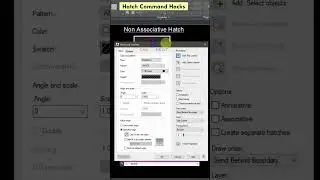 Hatch Command Hacks🤗🤗 in AutoCAD #shorts #autocad
