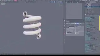 How To Make A Spring In Blender (HEAVYPOLY config)