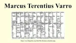 Marcus Terentius Varro