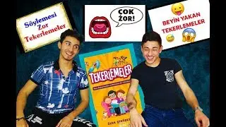 Tekerleme Challenge / Tepki Videoları