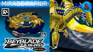 NEW PRO SERIES MIRAGE FAFNIR QR CODE BEYBLADE BURST APP