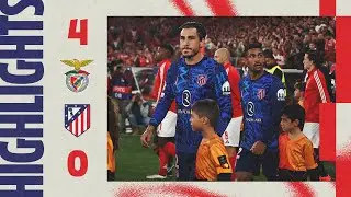 HIGHLIGHTS | SL Benfica 4-0 Atlético de Madrid | MD 2 Champions League 2024/25