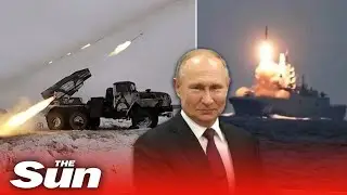 Putin fires hypersonic nuke & drills near Ukraine border