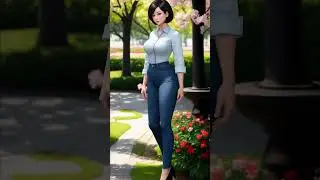 Beautiful AI In Jeans