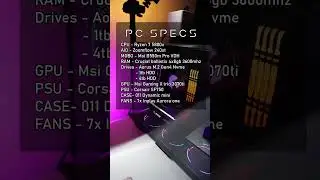 Whats your pc specs? #shorts