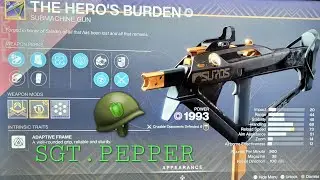 THE HERO'S BURDEN      Destiny 2    🪖😁