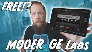 FREE AND AMAZING! MOOER GE Labs Mobile Guitar Sim!