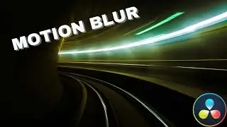 How to add MOTION BLUR to Text in DaVinci Resolve 18