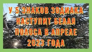 У 5 Знаков Зодиака наступит Белая Полоса в апреле 2023 года.