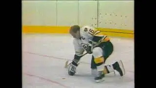 Montreal Canadiens vs Boston Bruins (October 13, 1985) "The Definition Of A Cheap Shot"