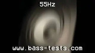 55 Hz Bass Test / BASS Sound - 55hz