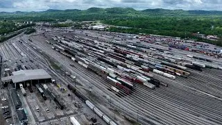 CSX's Radnor Yard: One of the busiest yards in the south