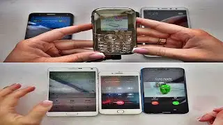 Mix of Grey phones vs various ringtones / Incoming calls