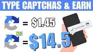 Get Paid $1.45 Typing CAPTCHAs *TYPE & EARN*| Make Money Online 2024