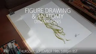 Figure Drawing & Anatomy - Dynamic Poses #167