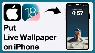 iOS 18: How to Put Live Wallpaper on iPhone !