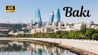 Visiting BAKU: A 4K Tour of Azerbaijan's Stunning Capital