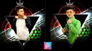 PicsArt Amazing Triangle Portrait || PicsArt Photo Editing