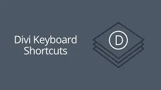 Divi Keyboard Shortcuts