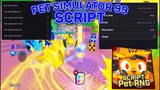 Pet Simulator 99! Script / Hack GUI | Auto Roll, Auto Upgrades, Auto Buy Merchant & More