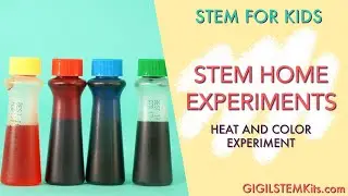 Heat and Color Experiment | Science for Kids | STEM for Kids