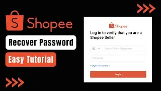 How To Recover & Reset Shopee Account Password (Step By Step ) | Shopee Account Recovery