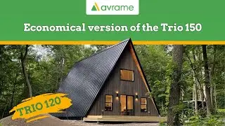 Avrame TRIO 120 | Perfect a-frame house for a family home